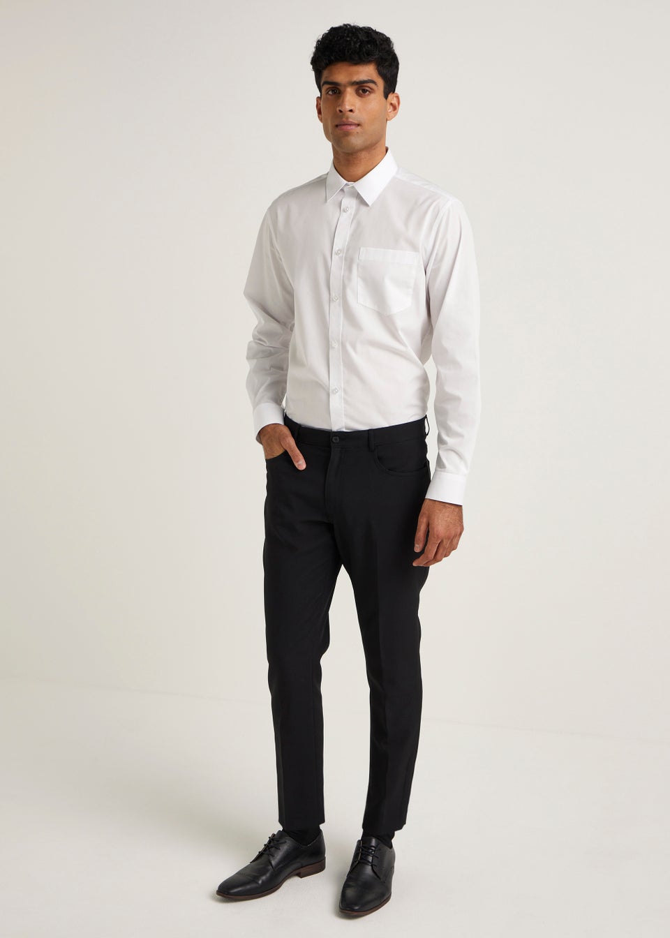 Taylor & Wright Черные строгие брюки узкого кроя wright s 2k standard джинсовые брюки