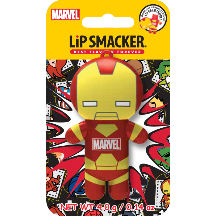 Бальзам для губ Iron Man Bálsamo Labial Lip Smacker, 4 gr бальзам для губ lip smacker marvel spider man amazing pomegranate captain america red white