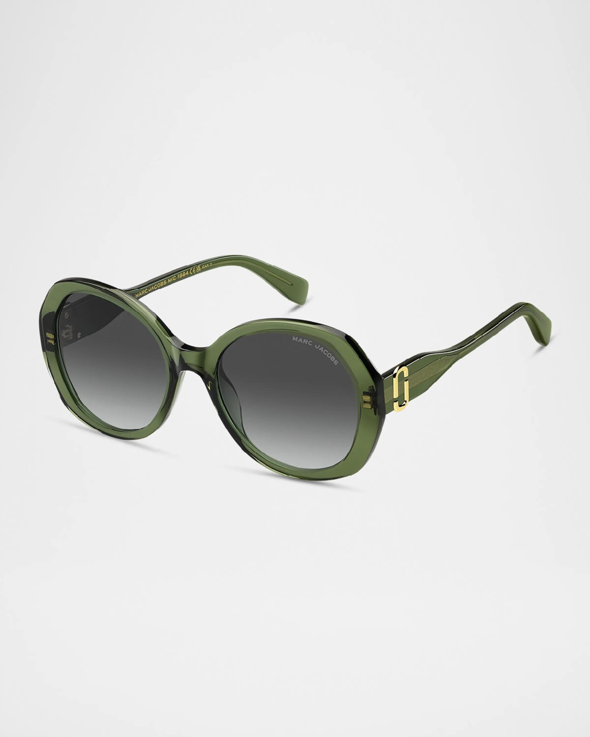 

Marc 763S Овальные солнцезащитные очки из ацетата Marc Jacobs, зеленый