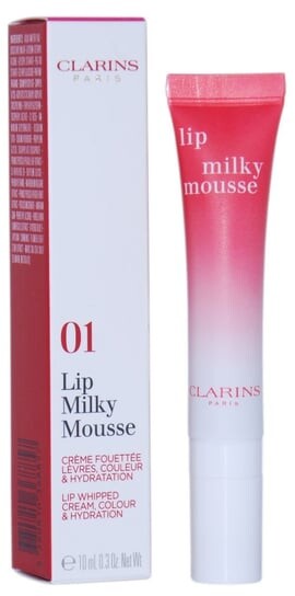 

Бальзам для губ 01 Milky Strawberry, 10 мл Clarins, Lip Milky Mousse