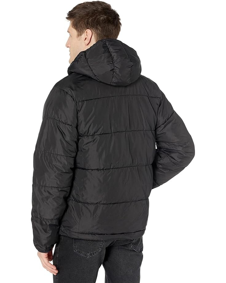 

Пуховик U.S. POLO ASSN. Rolled Padded Puffer, черный