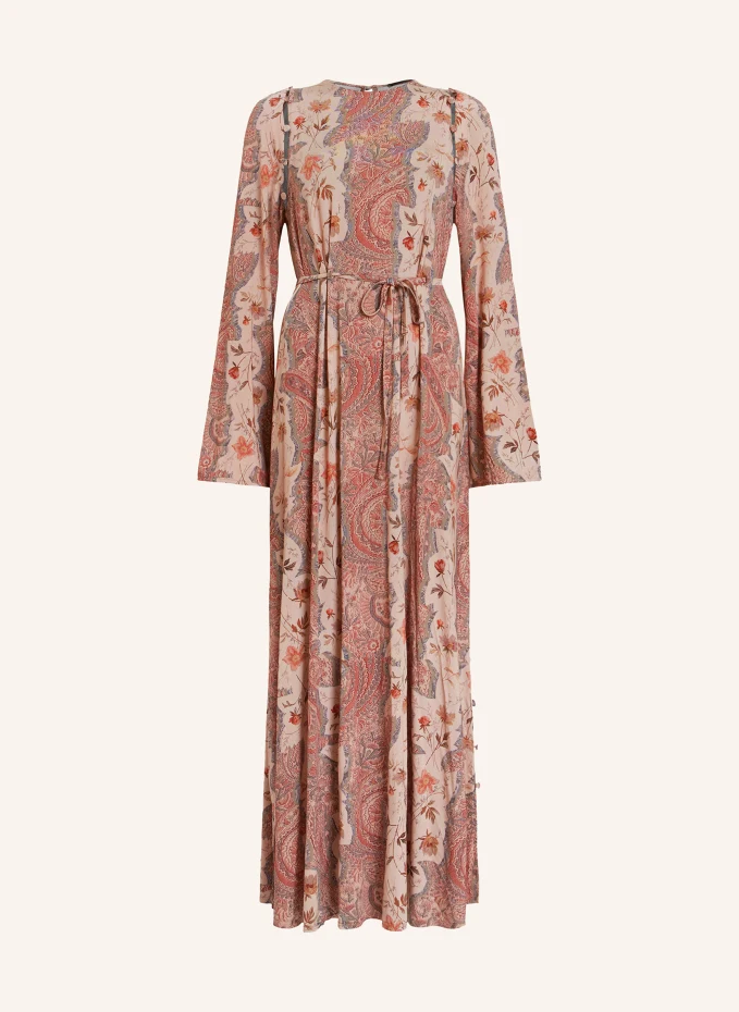 

Платье susannah cascade со съемными рукавами Allsaints, зеленый