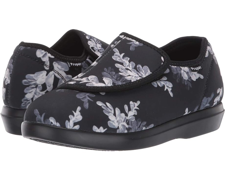 

Лоферы Propet Cush 'N Foot, цвет Black Floral