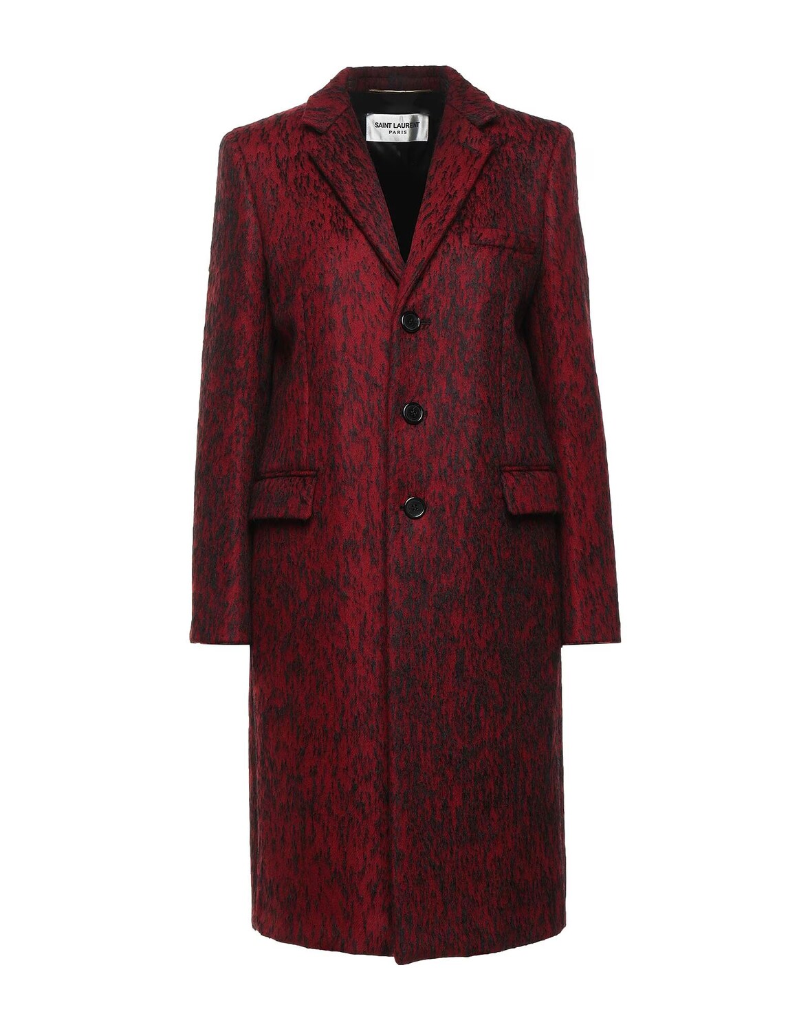 

Пальто Saint Laurent, бордовый