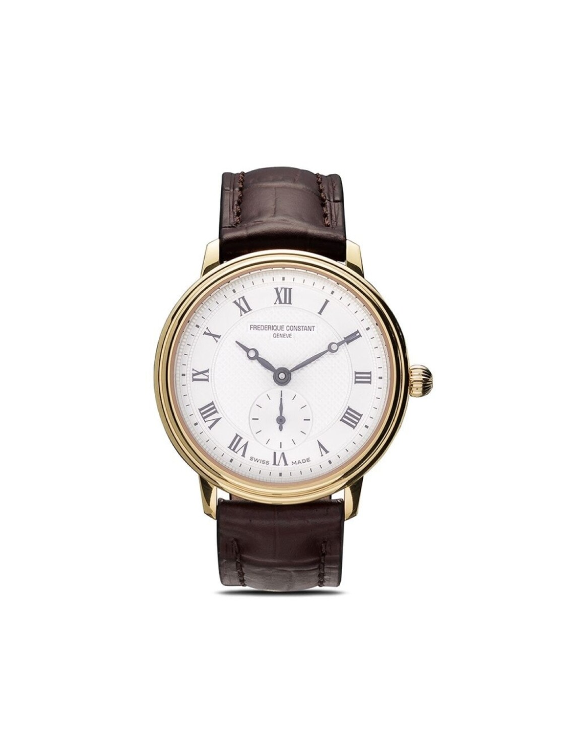 

Наручные часы Classics Slimline Ladies Small Seconds 28.6 мм Frederique Constant, серебряный
