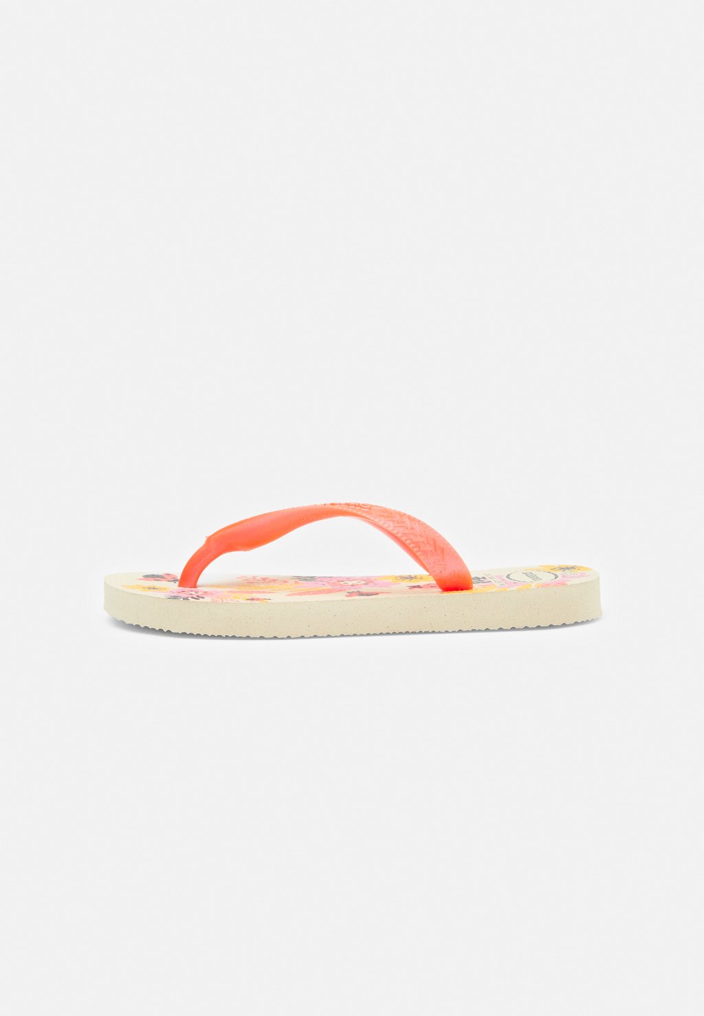 

Шлепанцы HAVAIANAS FLIP FLOP KIDS FLORES, цвет beige/neon pink