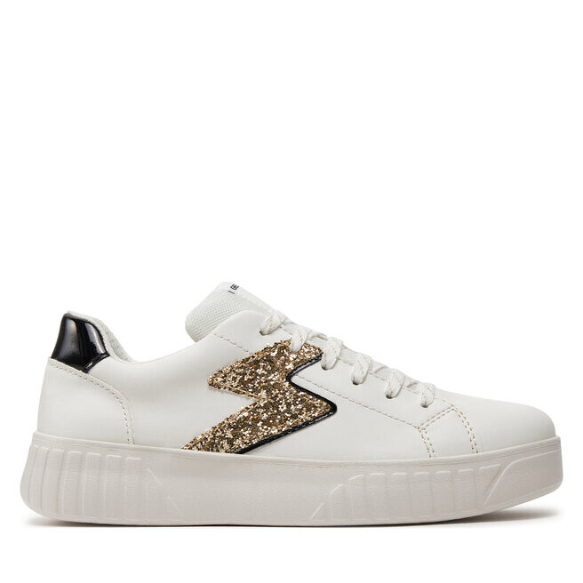 

Кроссовки Geox J Mikiroshi Girl J45DVA 0BCEW C0404 D White/Black, белый