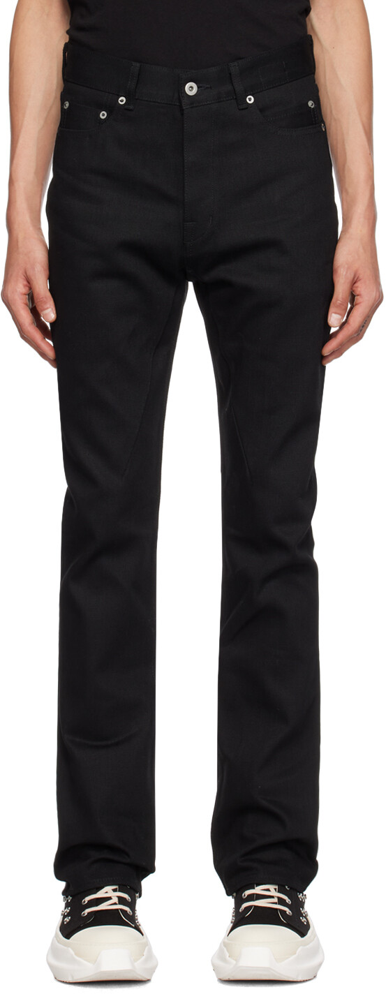 

Черные джинсы Jim Cut Rick Owens DRKSHDW