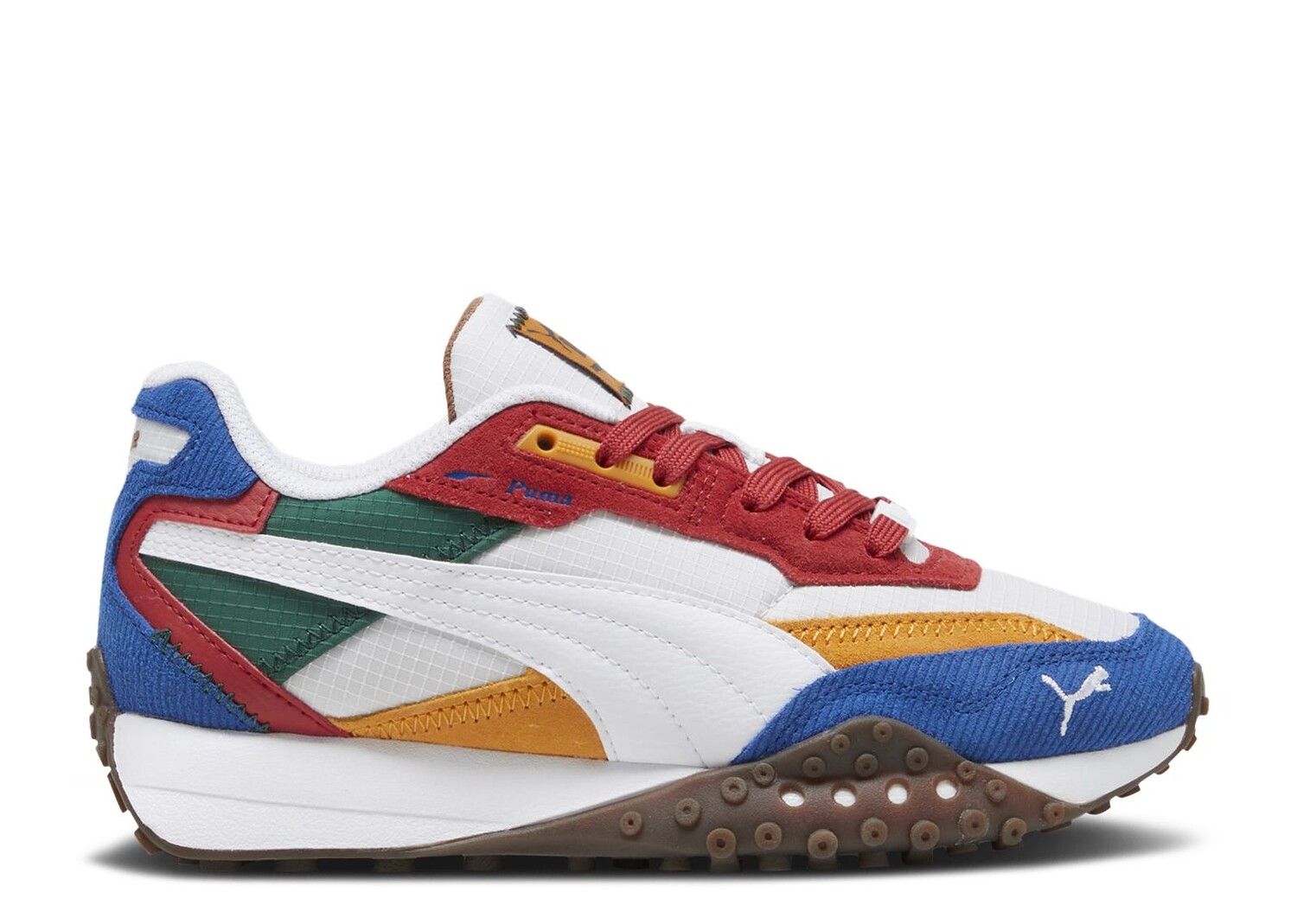 

Кроссовки Puma Blacktop Rider Big Kid 'Multicolor - White Club Red', разноцветный