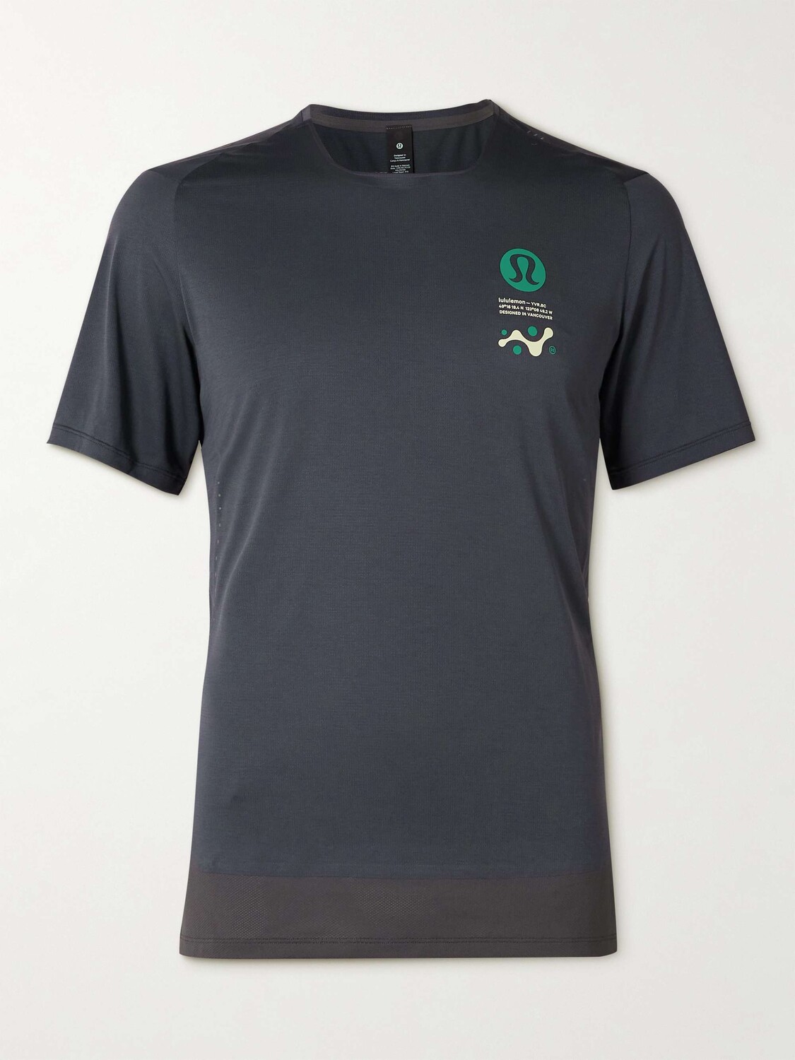 

Сетчатая футболка Fast and Free Street to Trail Breathe Light LULULEMON, серый