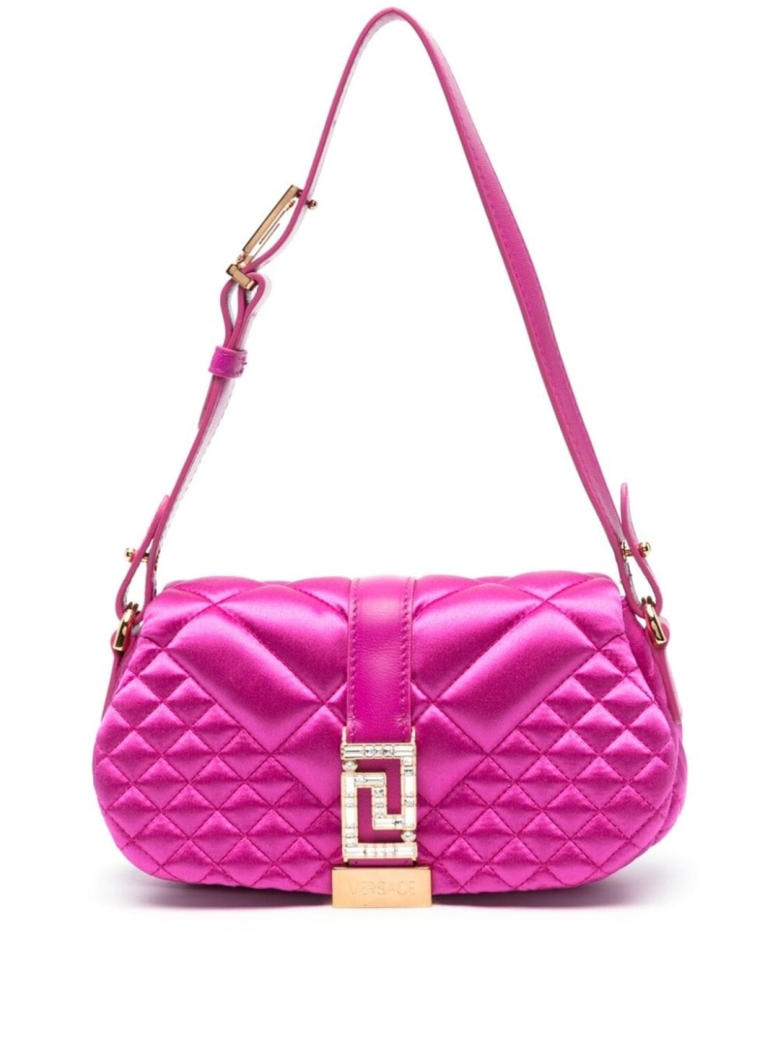 

Versace мини-сумка Greca Goddess, фиолетовый