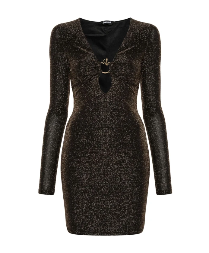 

Золотое платье AW24 Just Cavalli, желтый