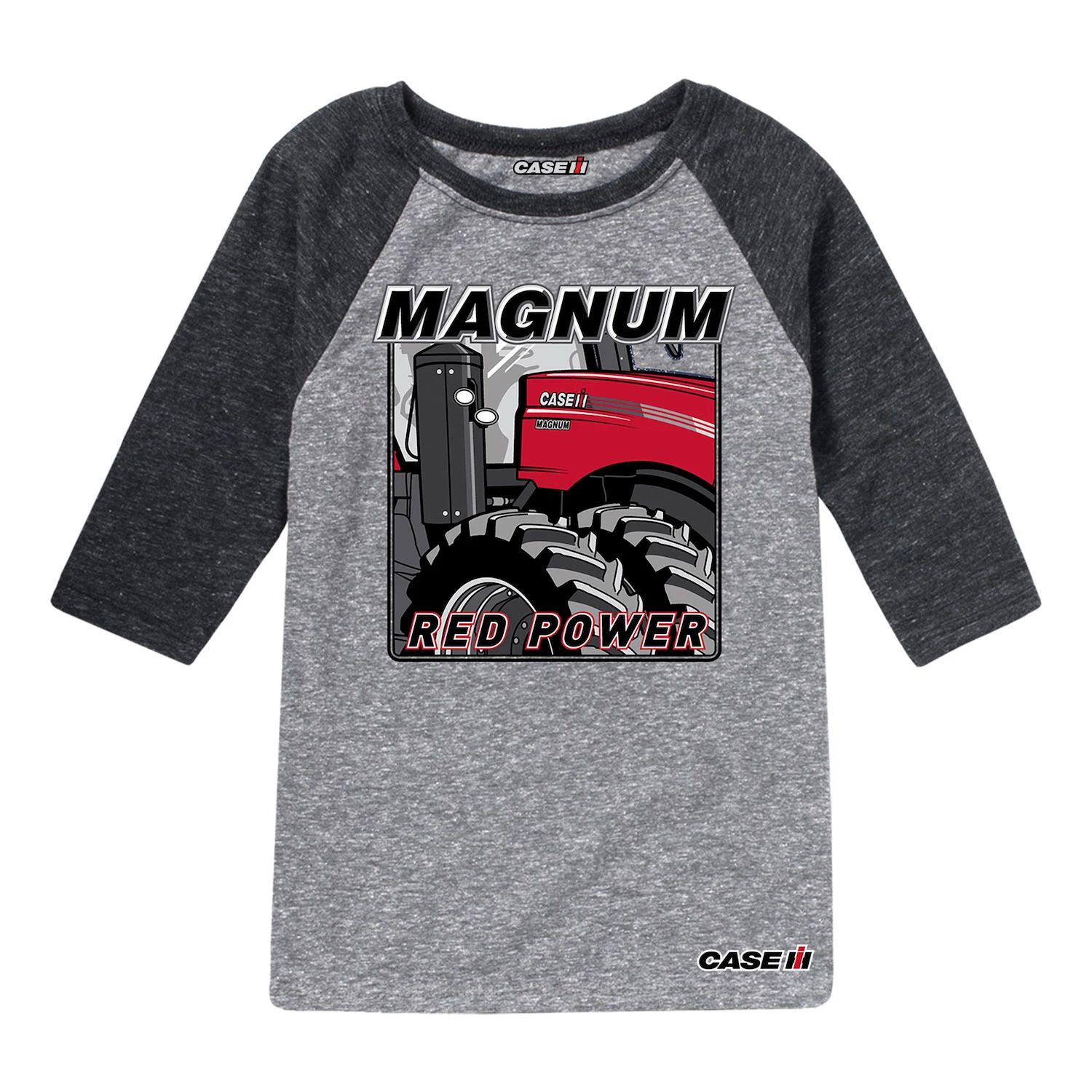 

Футболка Case IH Magnum Red Power с рисунком реглан для мальчиков 8–20 лет Licensed Character