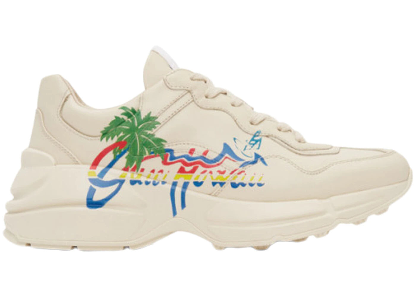 

Кроссовки Gucci Rhyton Hawaii, белый