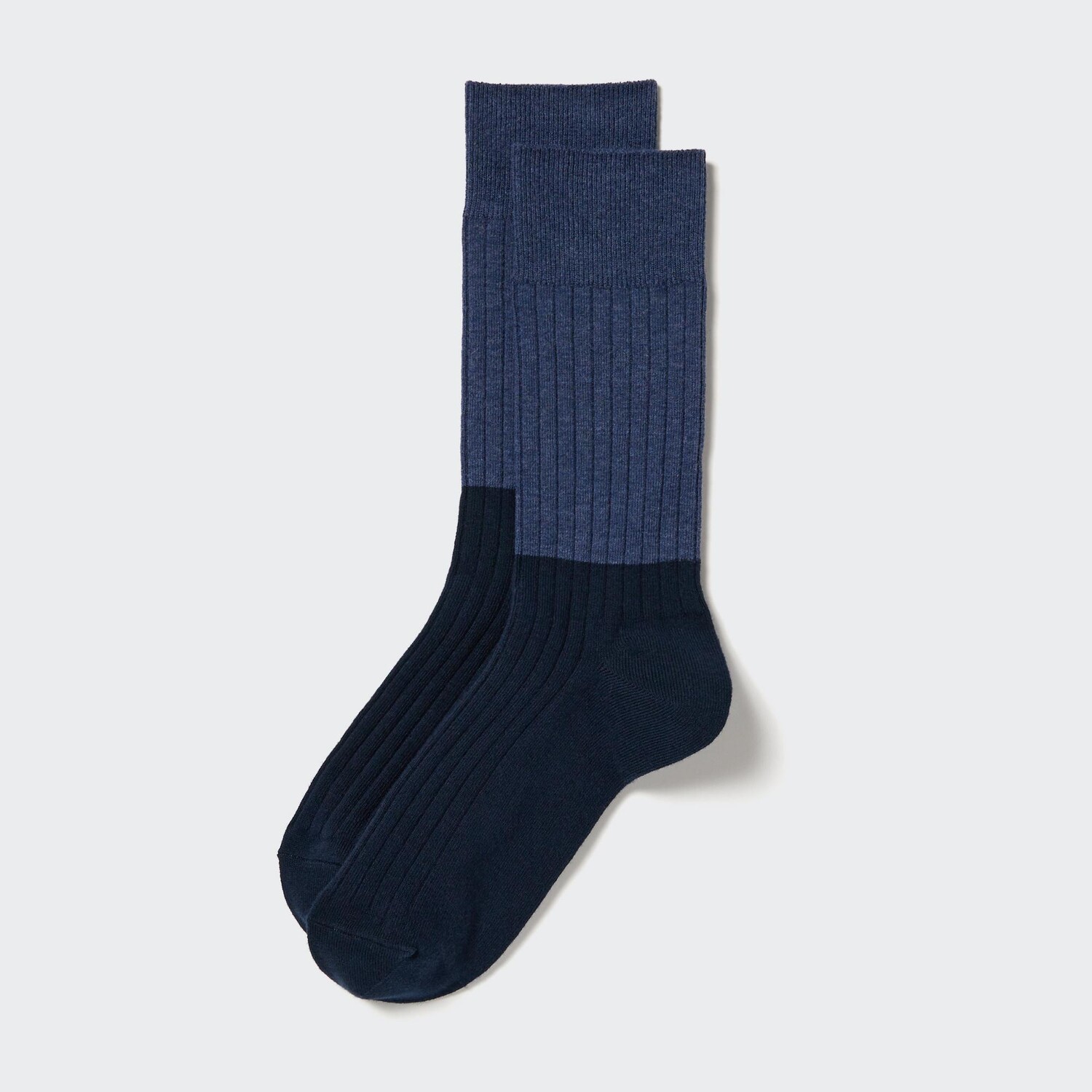 

Носки в стиле колор-блок UNIQLO, синий