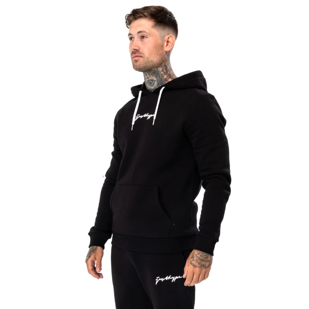 

Толстовка Justhype Scribble Logo Hoodie Hypscrib002s, черный