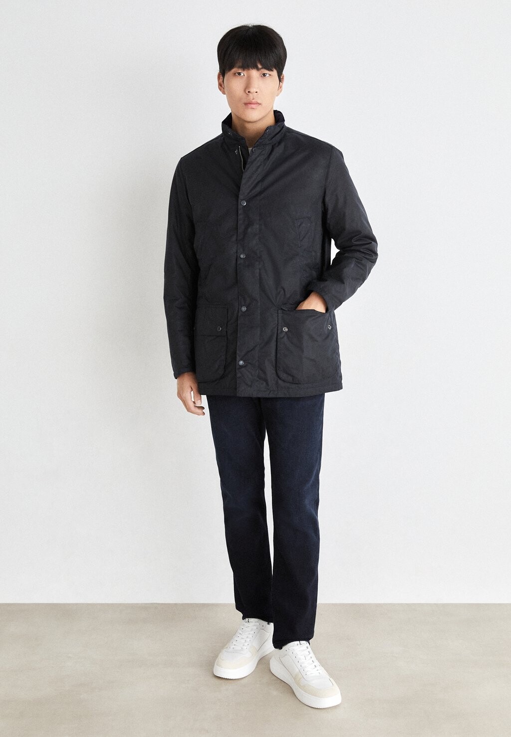 

Весенняя куртка BEDALE WAX Barbour, военно-морской