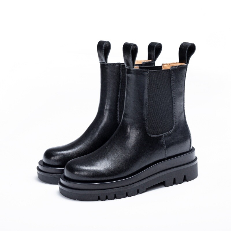 

Ботинки Martin Boot женские Chibang, цвет Black mid-barrel single inside