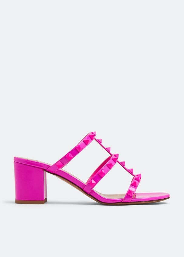 

Сандалии Valentino Garavani Rockstud, розовый