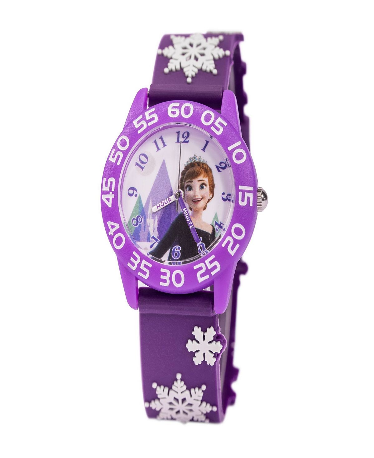

Часы Disney Frozen 2 для девочек с фиолетовым пластиковым ремешком, 32 мм ewatchfactory
