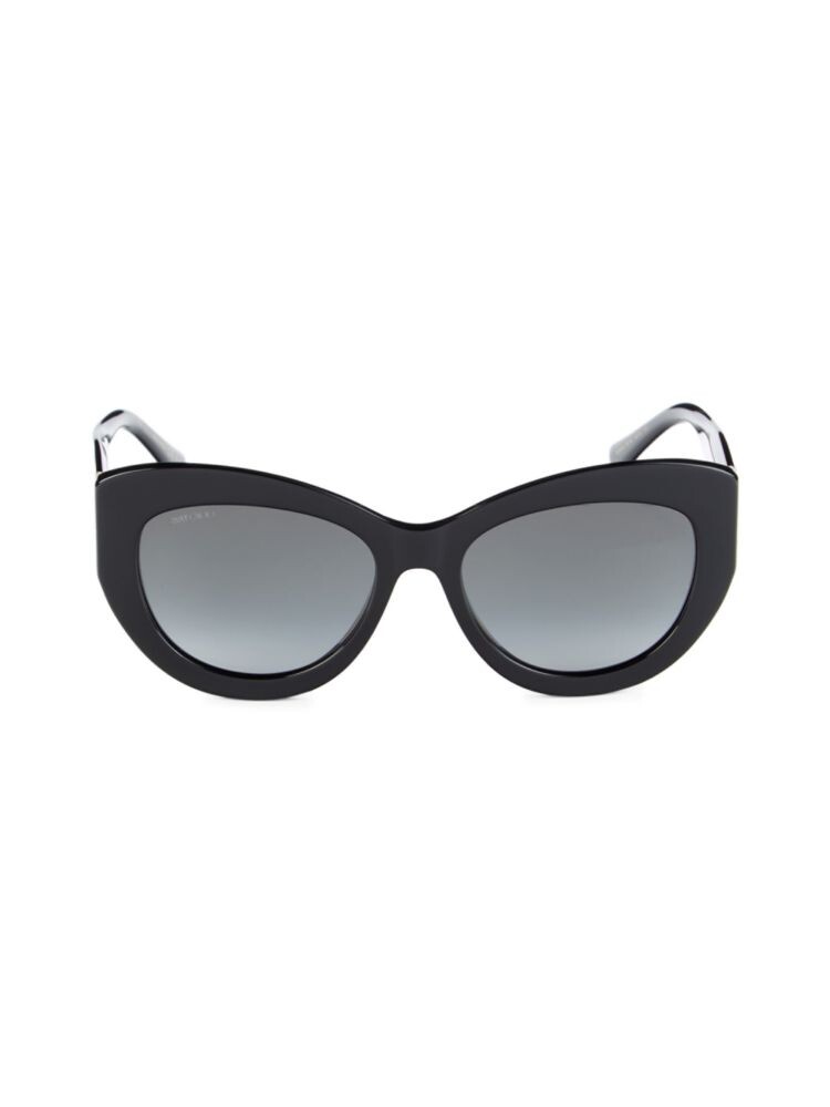 

Солнцезащитные очки «кошачий глаз» Xena 54MM Jimmy Choo, черный