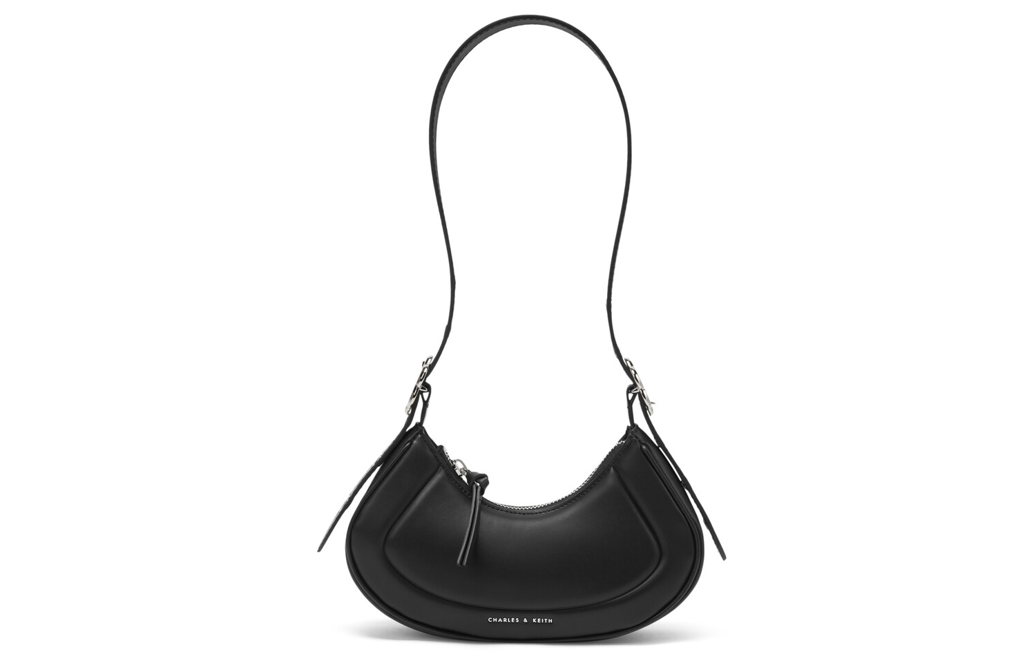 

Charles&Keith CHARLES & KEITH Женская сумка через плечо ITZY из этой же серии, Черный