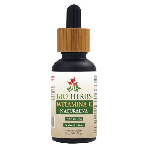

Bio Herbs, Натуральный витамин Е, 30 мл