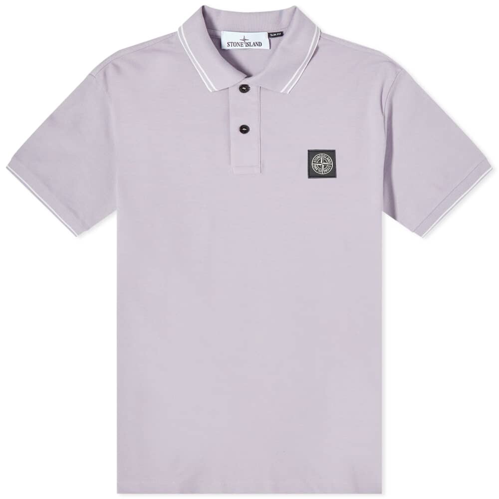 

Поло Stone Island с нашивкой