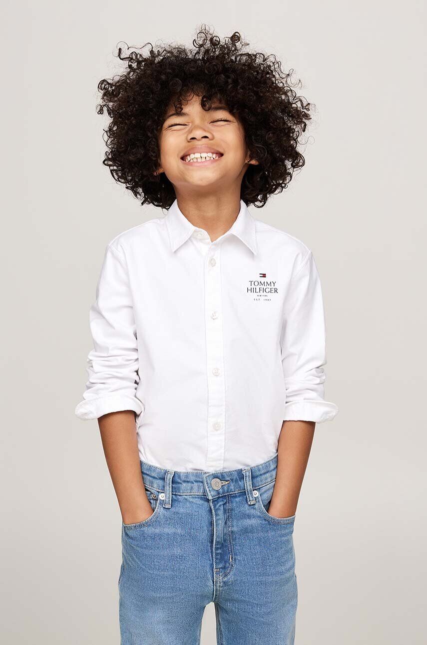 

Детская рубашка Tommy Hilfiger, белый