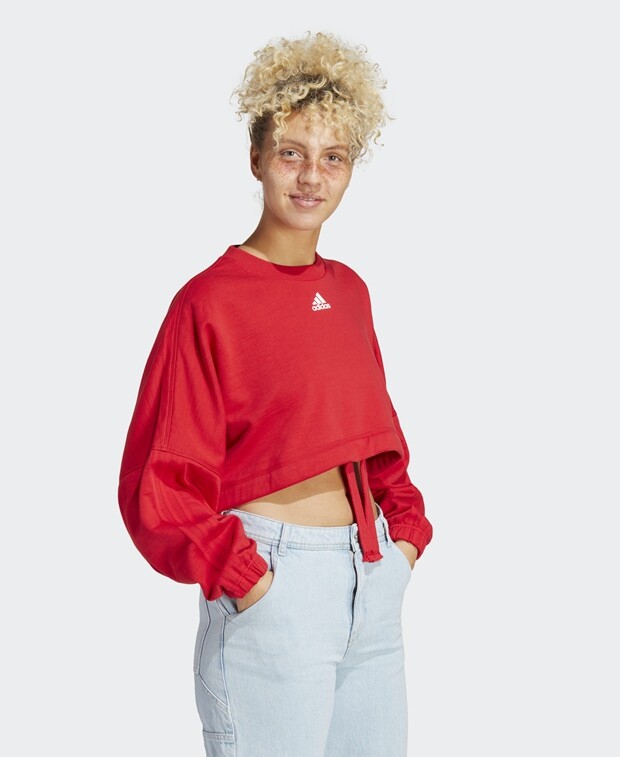 

Толстовка adidas, красный