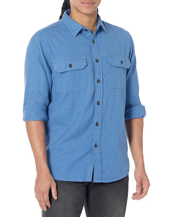 

Рубашка Pendleton Burnside Flannel, цвет Aegean Blue