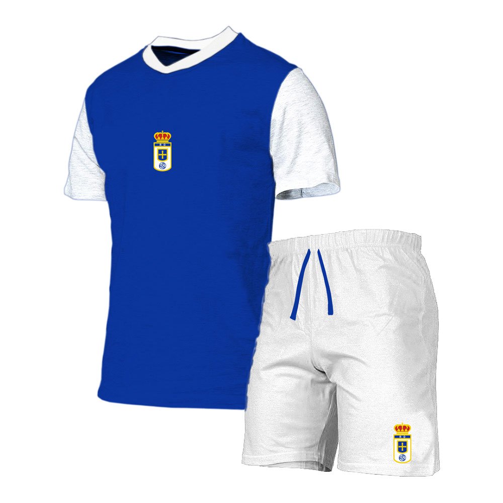 Пижама с коротким рукавом Real Oviedo Junior, синий пижама с коротким рукавом granada cf junior красный