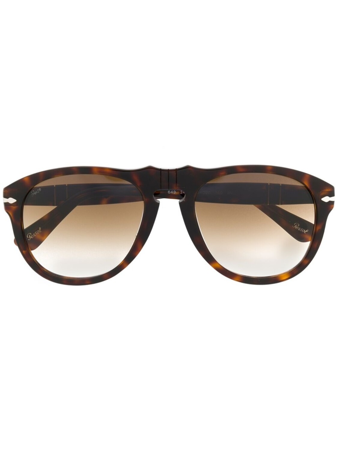 

Persol солнцезащитные очки в оправе черепаховой расцветки, коричневый