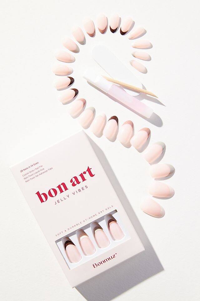 

Набор для ногтей Bonmuz Jelly Press On Nail, мультиколор