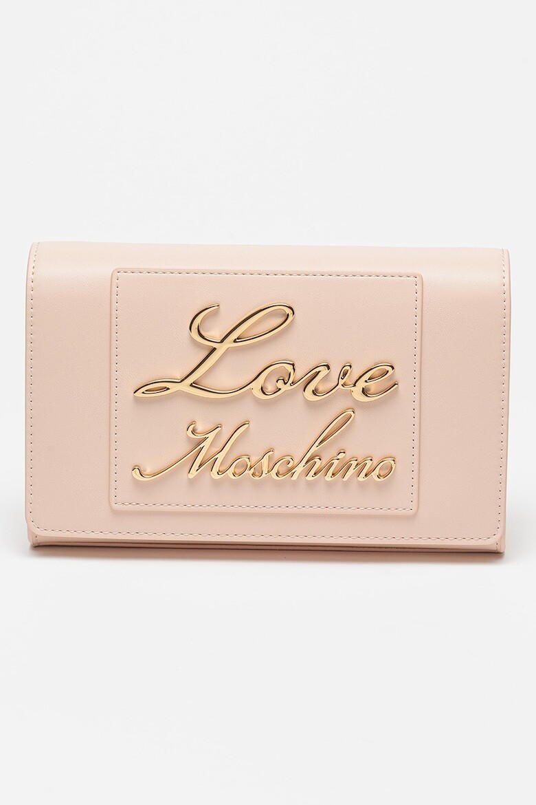 

Сумка через плечо с цепочкой Love Moschino, розовый