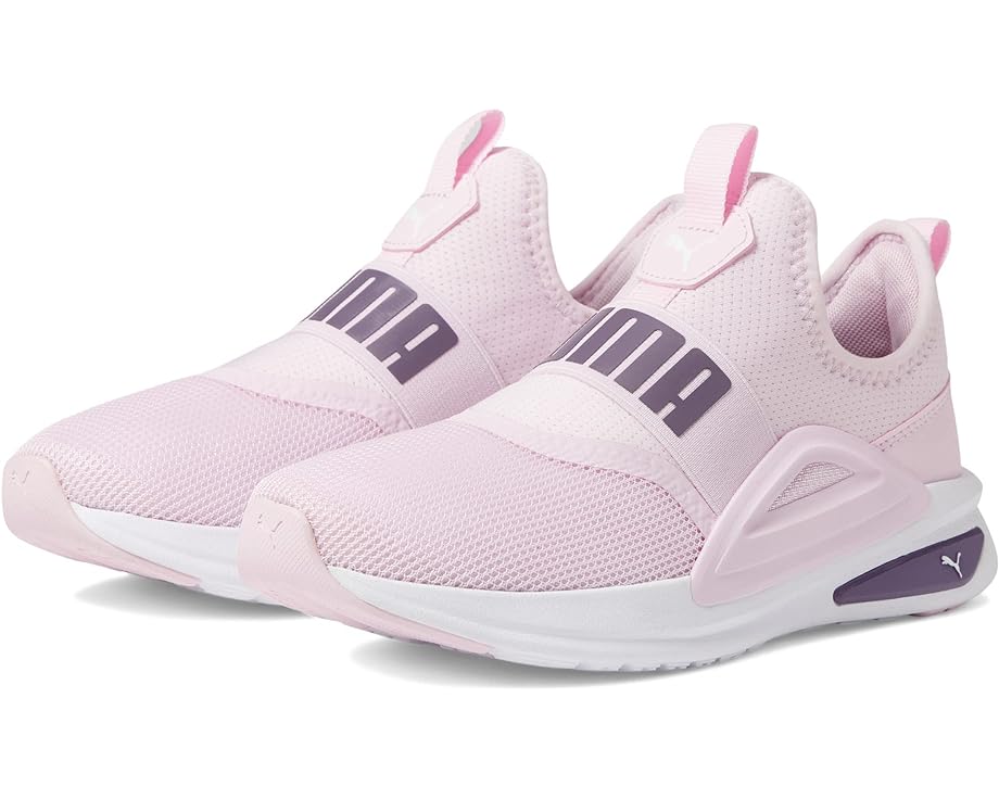 Кроссовки PUMA Puma Kids Softride Enzo Evo Slip-On Sneakers, цвет Pearl Pink/White