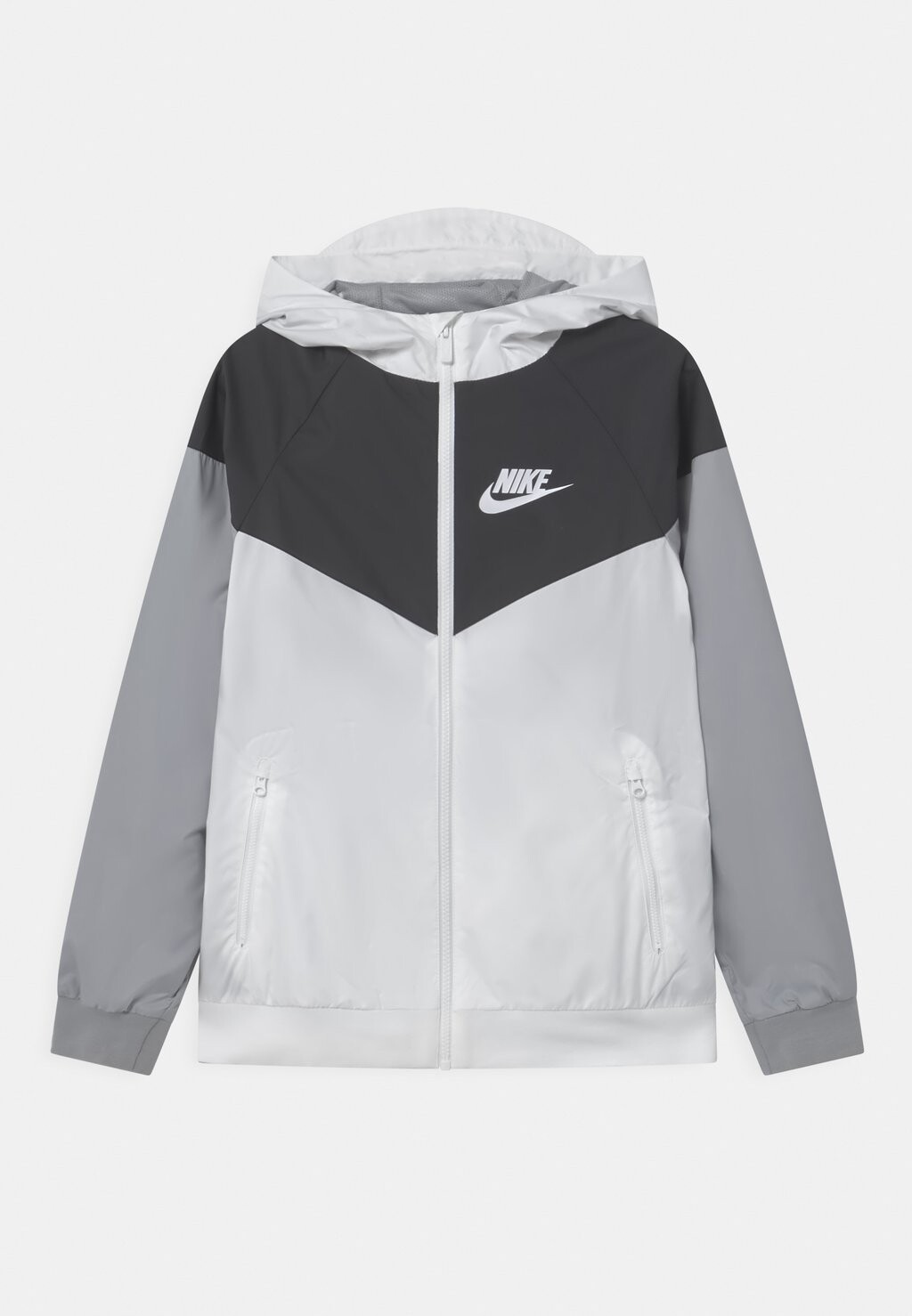 

Куртка демисезонная B NSW WR JKT HD Nike Sportswear, цвет white/black/wolf grey