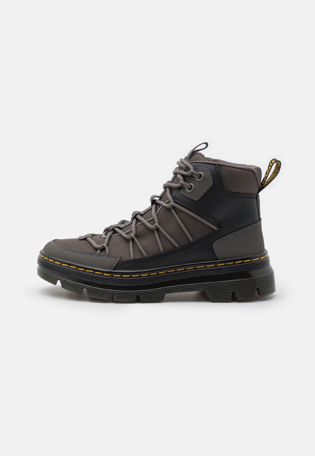 

Ботильоны на шнуровке Dr. Martens, темно-серый