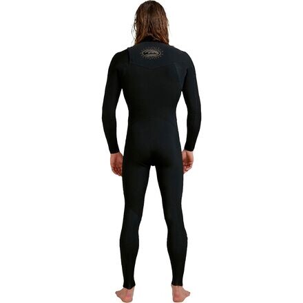 

Гидрокостюм MW с молнией на груди 3/2 на каждый день мужской Quiksilver, черный