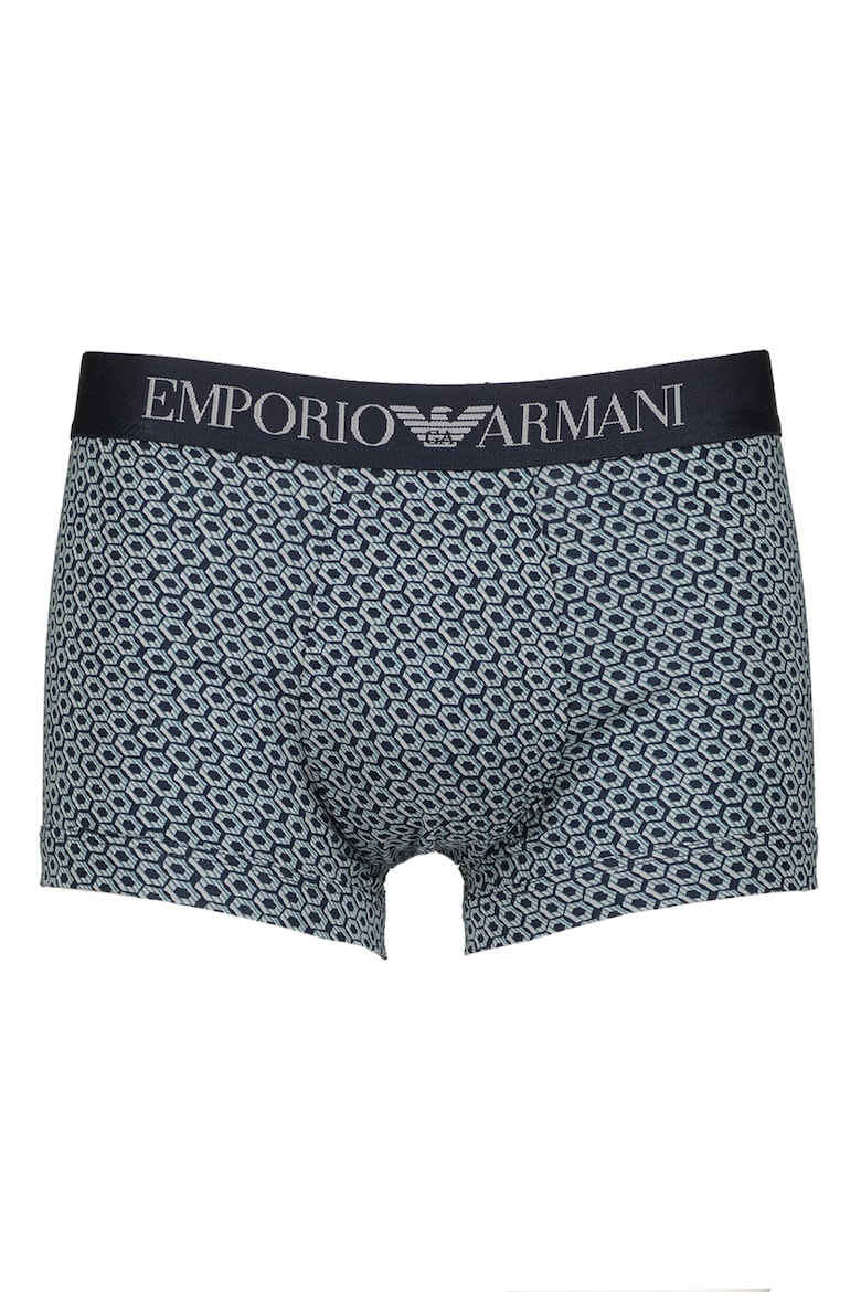 Боксеры с логотипом на талии Emporio Armani Underwear, зеленый боксеры с логотипом на талии emporio armani underwear синий