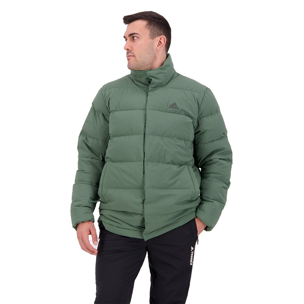 Куртка adidas Helionic Mid J, зеленый