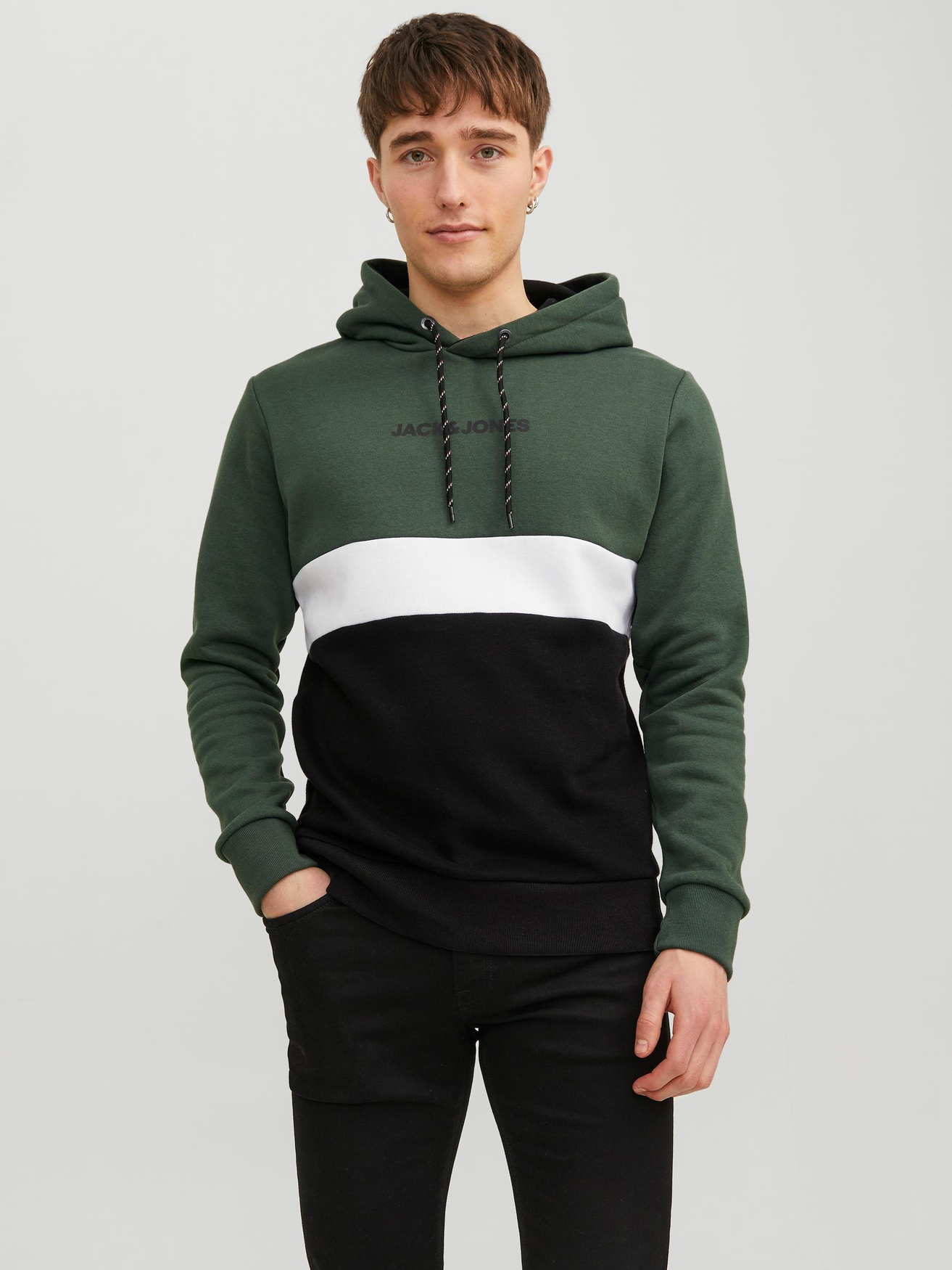 

Толстовка Jack & Jones Kapuzenpullover, зеленый