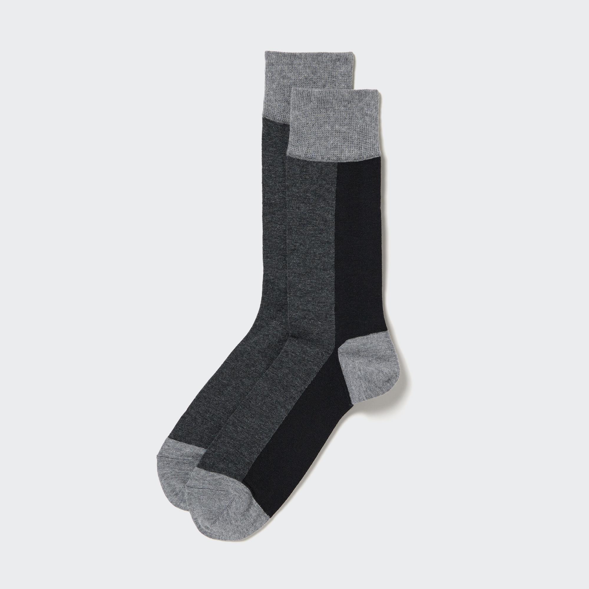 полосатые классические носки brad boss Полосатые носки UNIQLO, черный