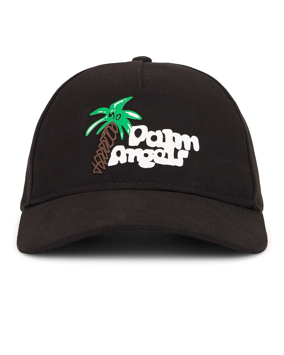 

Кепка мужская Sketchy Hat Palm Angels, цвет Black & White