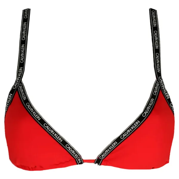 

Треугольный лиф бикини Calvin Klein, красный