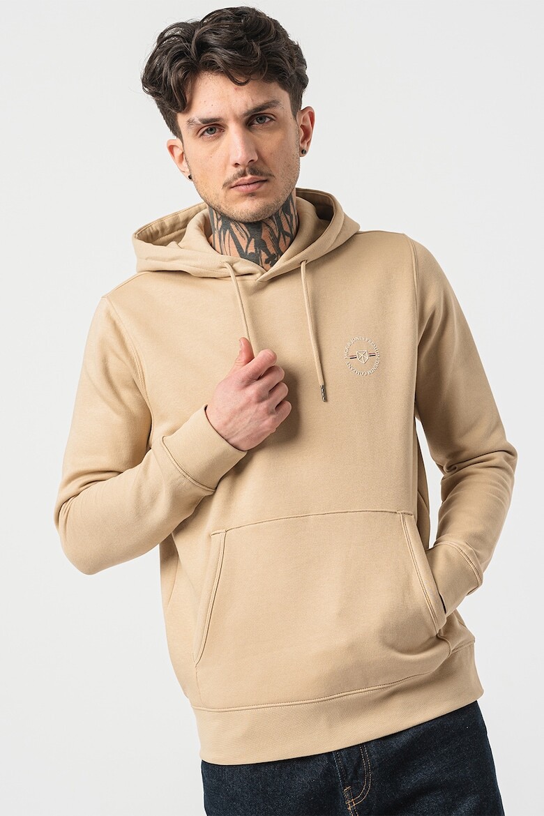 

Толстовка с карманом-кенгуру Jack & Jones, коричневый