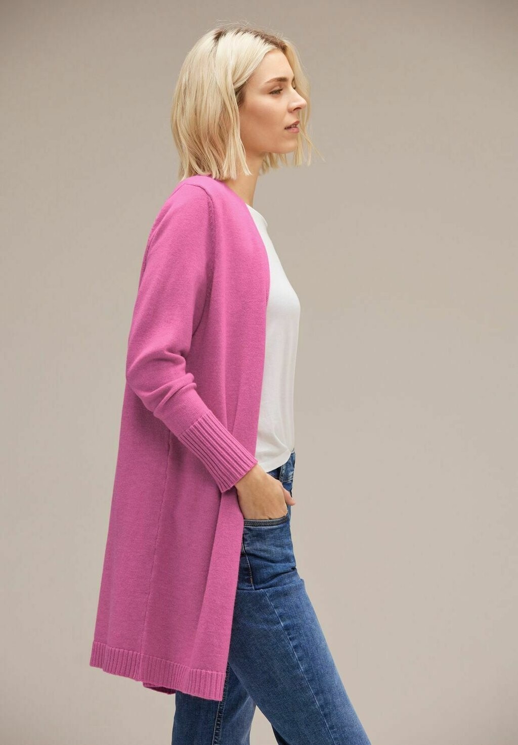

Кардиган Offener Long Street One, розовый