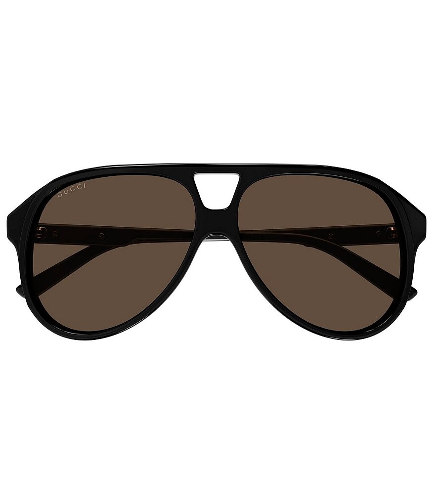 

Gucci Мужские солнцезащитные очки-навигатор GG1286S 59 мм, черный
