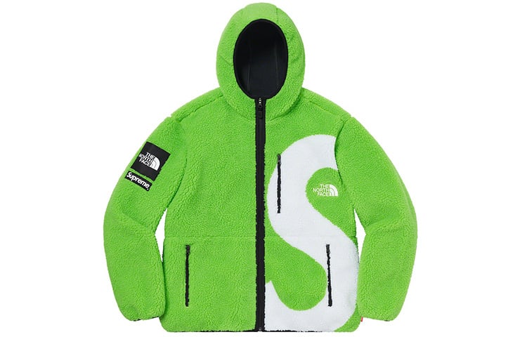 

The North Face X FW20 бархатная куртка унисекс Supreme, красный