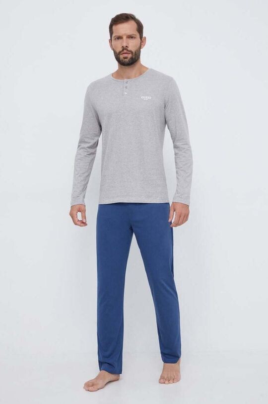 

Угадайте хлопковую пижаму Guess, синий
